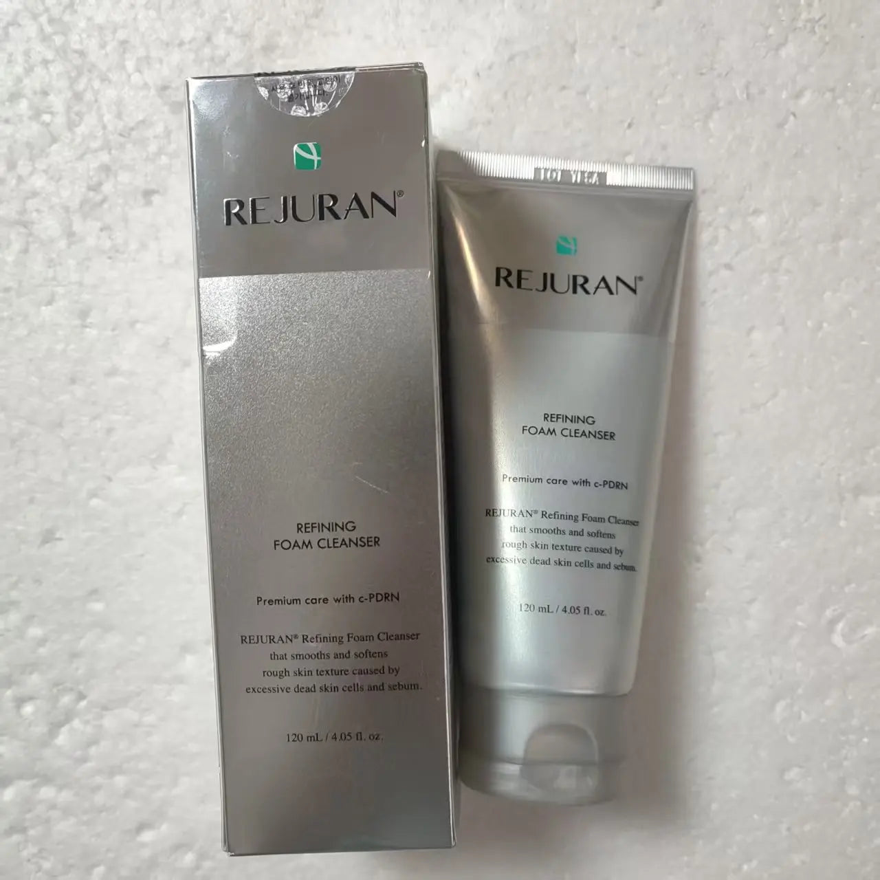 Sabonete Espumante Rejuran da Coreia 120ml Limpeza Profunda Suave Controle de Oleosidade Limpador Facial Cuidados de Pele Coreanos Original Autêntico