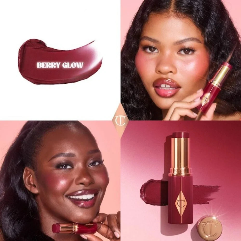 Charlotte Tilbury Lip Stick Liquid Foundation Highlighter Pressed Powder Blush Facial Spot Concealer Foundation Makeup Cosmetics
