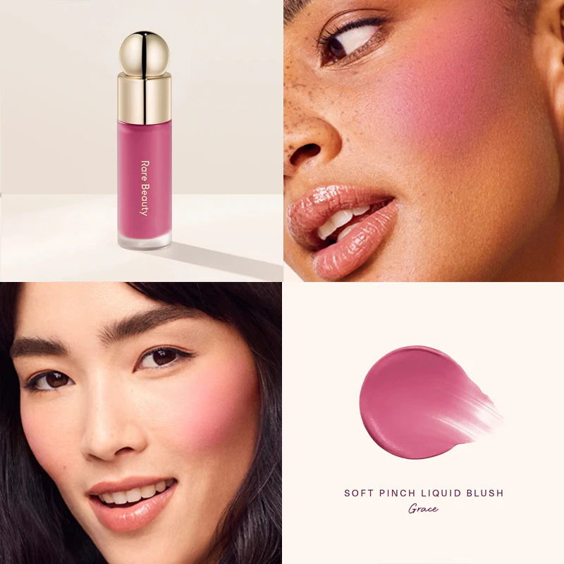 Original Rare Beauty 3D Face Contour Liquid Bronzer Shade Smooth Highlight Mirror Lasting Natural Nose Shadow Waterproof Makeup