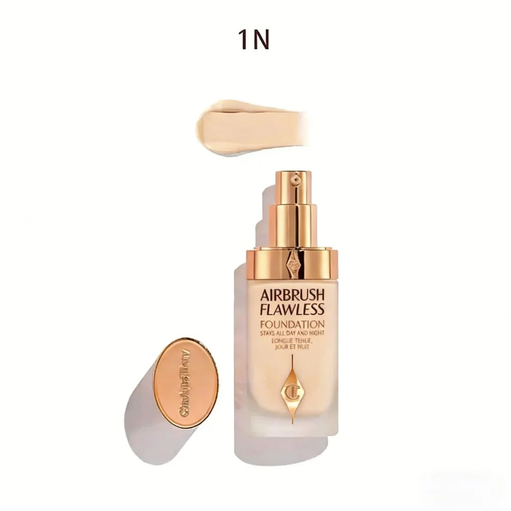 Charlotte Tilbury Lip Stick Liquid Foundation Highlighter Pressed Powder Blush Facial Spot Concealer Foundation Makeup Cosmetics