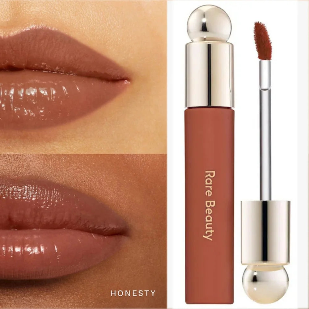 Rare Beauty Soft Pinch Tinted Lip Oil Stain Lip Gloss Delight Hope Happy Wonder Liquid Blush Makeup Cosmetics Face Eye Blusher