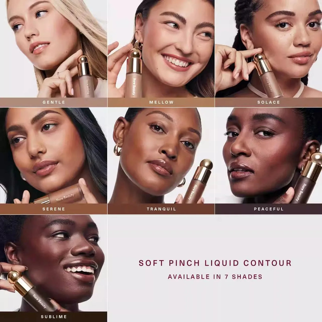 Rare Beauty Silky Liquid Foundation Cream for Face High Coverage Base Long-Lasting Waterproof Brightening Skin Whitening Makeup