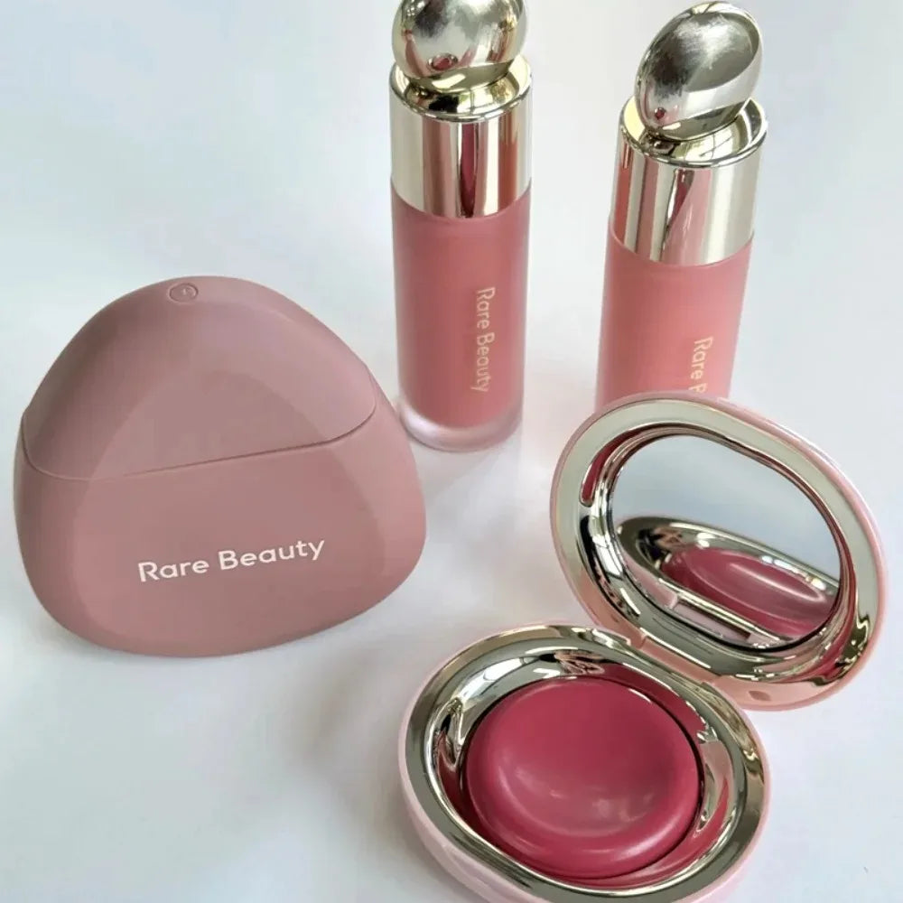 Rare Beauty Liquid Blush Shimmer Powder Blush Elastic Blush Easy-to-Blend Blush Lipstick Highlighter Long-Lasting Makeup Natura