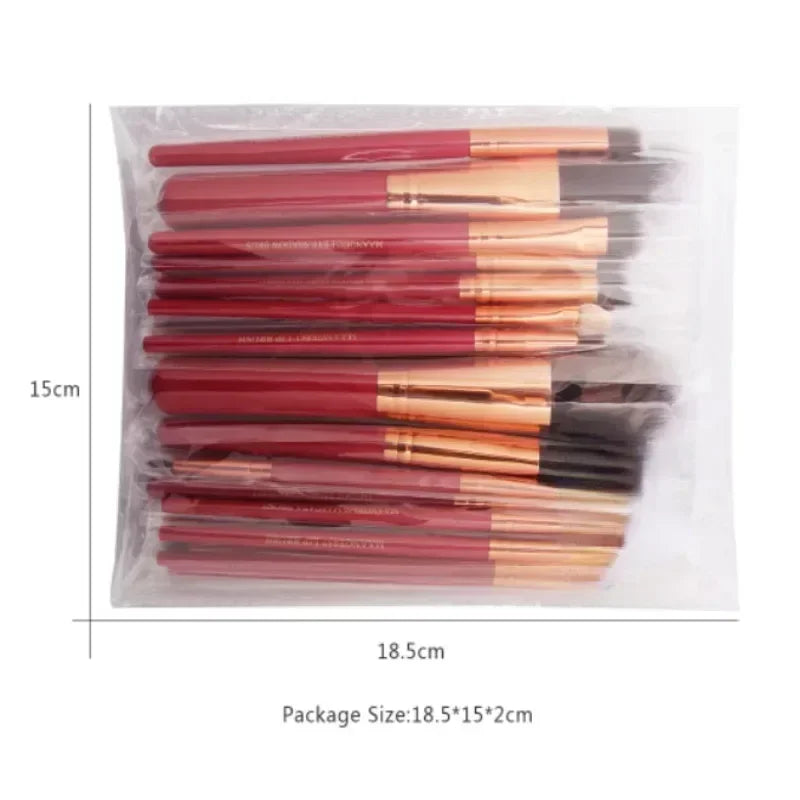 3/13 peças Kit Profissional de Pincéis de Maquiagem Ferramentas Conjunto de Pincéis para Sombras, Delineador e Cosméticos Maquiagem