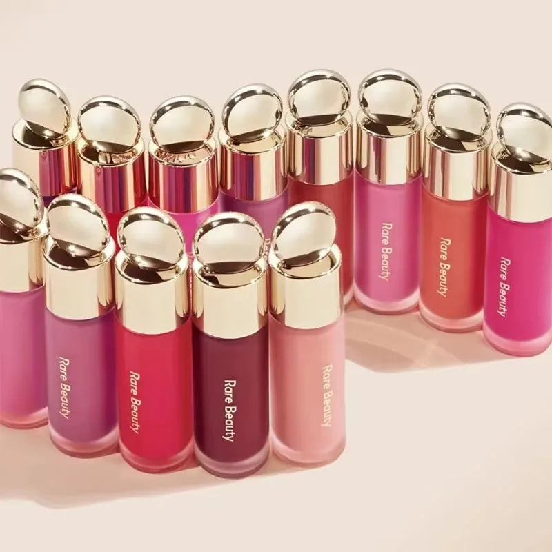 Rare Beauty Light Silky Touch Highlighter Soft Pinch Liquid Blusher Positive Light Lqiuid Luminizer Lasting Oil Control Makeup