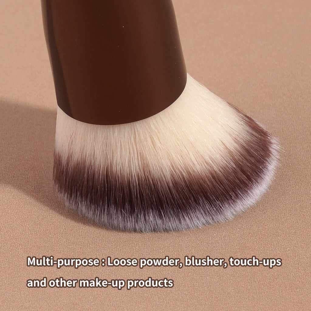 MAANGE 1PCS Double Ended Foundation Brush Contour Sculpting Brush Powder Blush Brush Makeup Brushes Cosmetic Tools Facial Brush