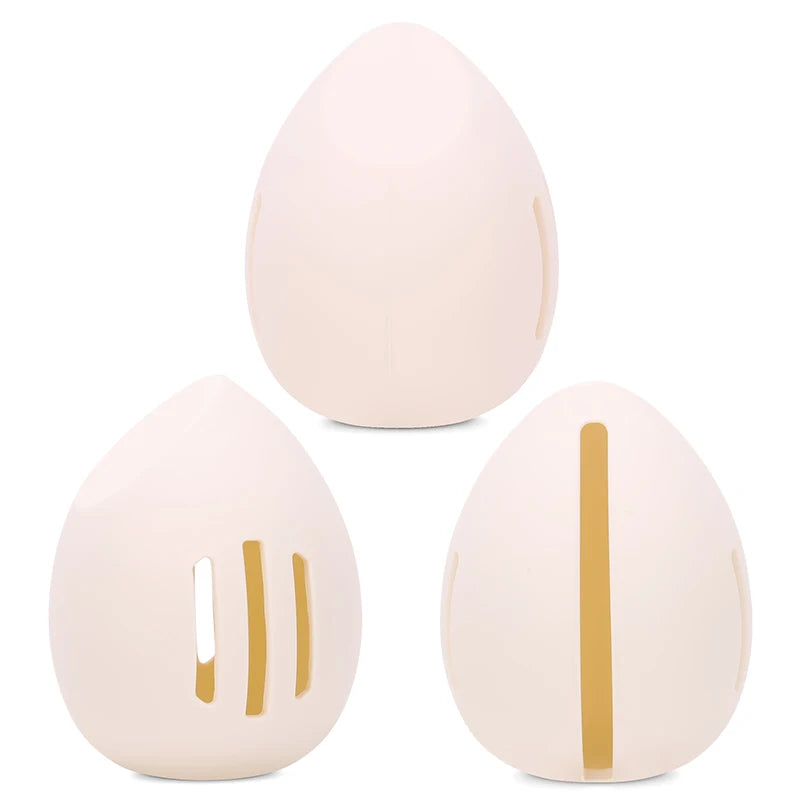 Large Travel Makeup Brush Holder and Makeup Sponge Holder Make Make Up Sponge  Cosmeticos  Esponja Maquiagem  Powder Puff