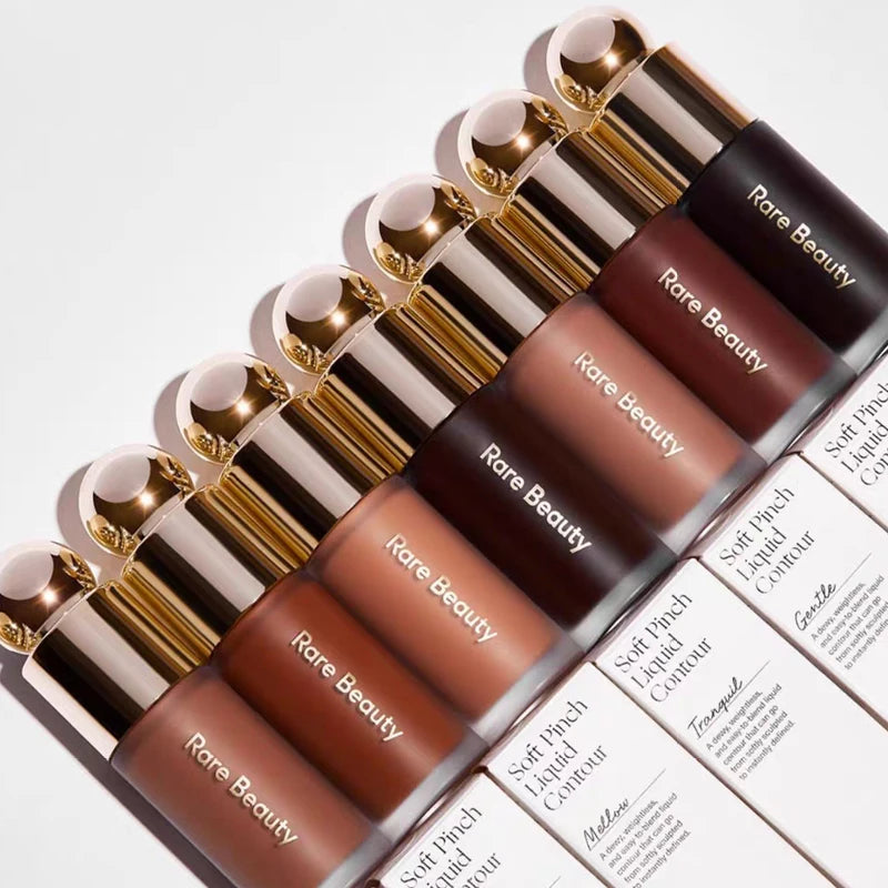 Original Rare Beauty 3D Face Contour Liquid Bronzer Shade Smooth Highlight Mirror Lasting Natural Nose Shadow Waterproof Makeup