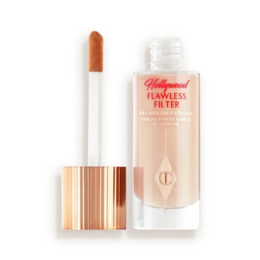 Charlotte Tilbury Lip Stick Liquid Foundation Highlighter Pressed Powder Blush Facial Spot Concealer Foundation Makeup Cosmetics
