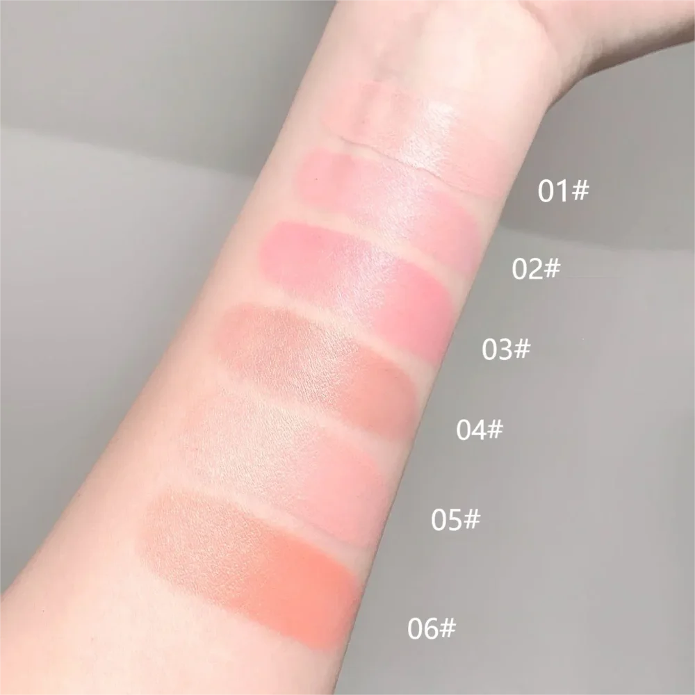 Air Cushion Blush Stick Natural Long-lasting Face Rouge Easy to Apply Makeup Cosmetic for Women
