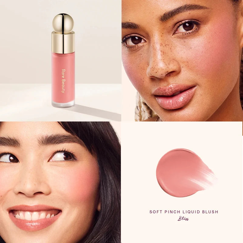 Original Rare Beauty 3D Face Contour Liquid Bronzer Shade Smooth Highlight Mirror Lasting Natural Nose Shadow Waterproof Makeup