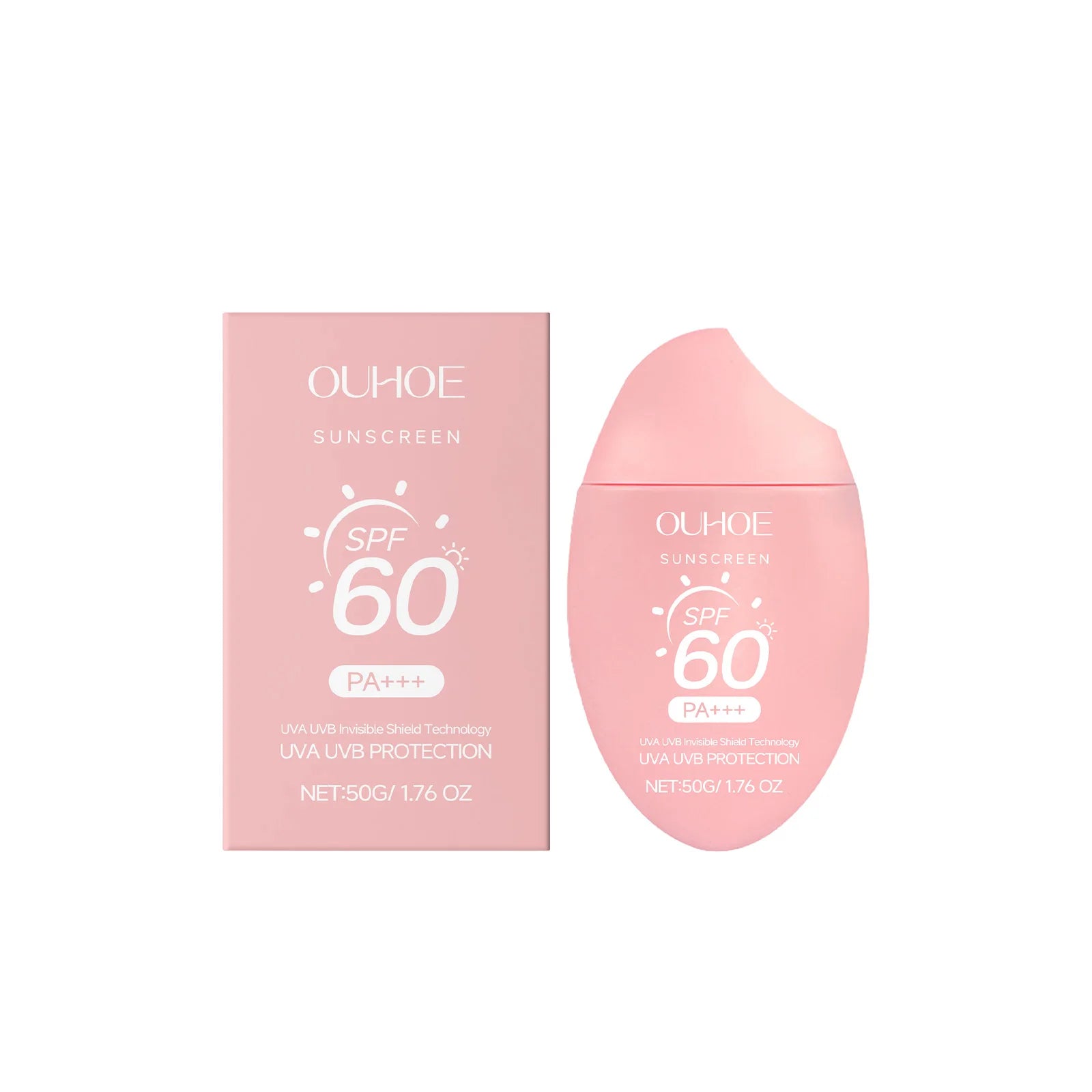 Moisturizing Brighten Sunscreen Cream Spf50+ Uv Protection Deep Nourishing Non Greasy Even Skin Tone Long Lasting Daily Sun Care