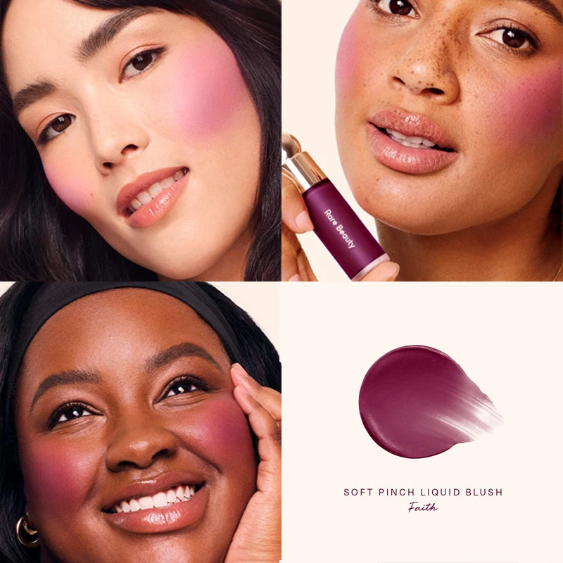 Original Rare Beauty 3D Face Contour Liquid Bronzer Shade Smooth Highlight Mirror Lasting Natural Nose Shadow Waterproof Makeup