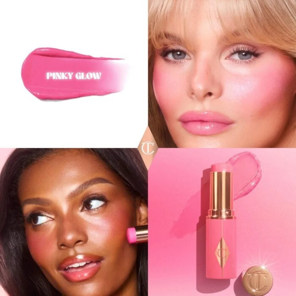 Charlotte Tilbury Lip Stick Liquid Foundation Highlighter Pressed Powder Blush Facial Spot Concealer Foundation Makeup Cosmetics