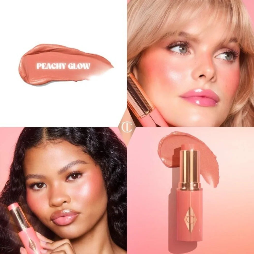 Charlotte Tilbury Lip Stick Liquid Foundation Highlighter Pressed Powder Blush Facial Spot Concealer Foundation Makeup Cosmetics