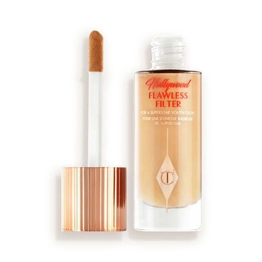 Charlotte Tilbury Lip Stick Liquid Foundation Highlighter Pressed Powder Blush Facial Spot Concealer Foundation Makeup Cosmetics