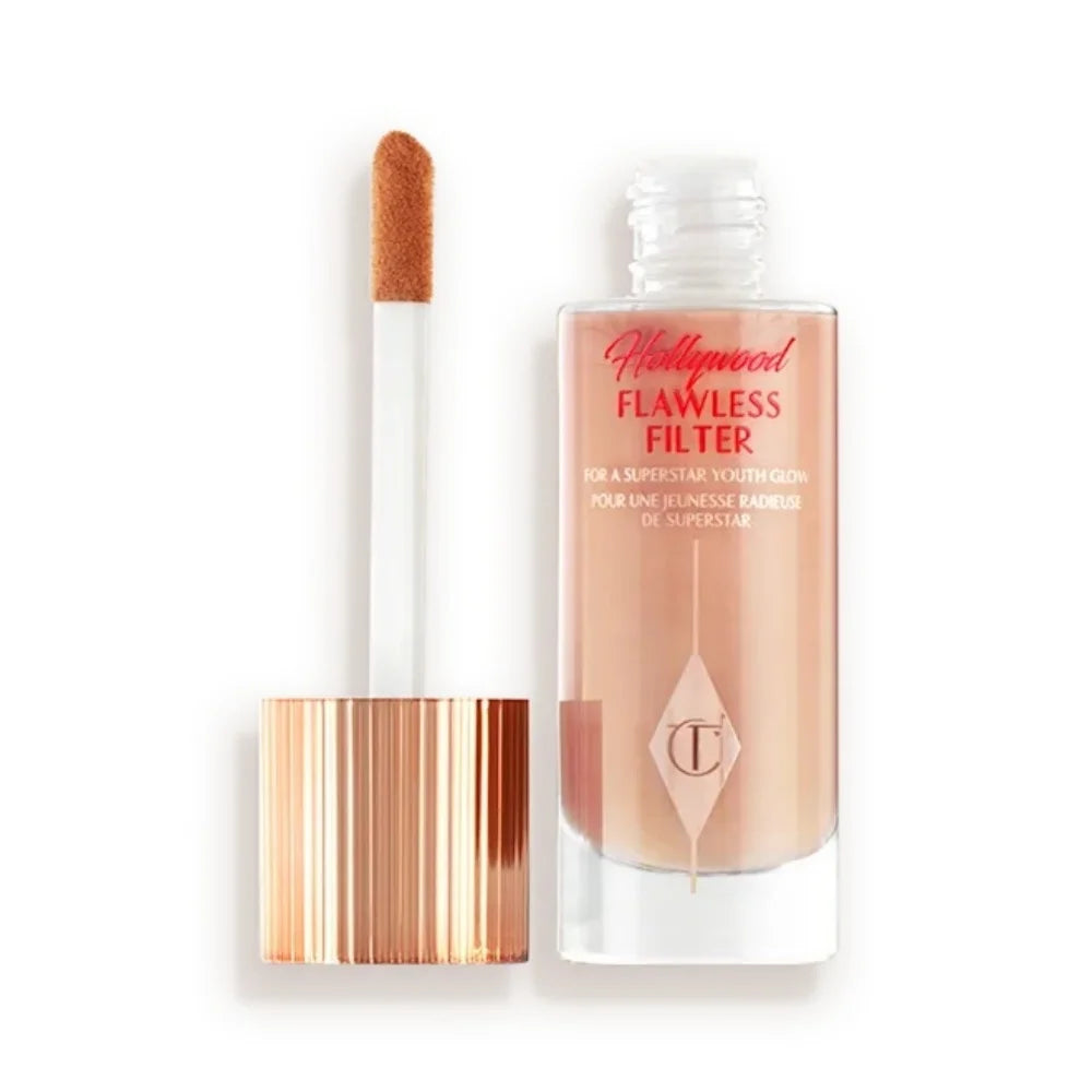 Charlotte Tilbury Lip Stick Liquid Foundation Highlighter Pressed Powder Blush Facial Spot Concealer Foundation Makeup Cosmetics