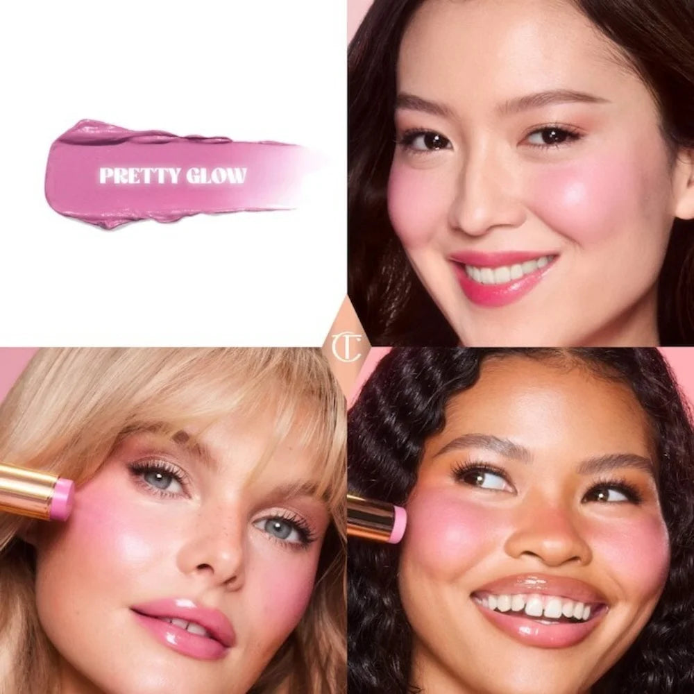 Charlotte Tilbury Lip Stick Liquid Foundation Highlighter Pressed Powder Blush Facial Spot Concealer Foundation Makeup Cosmetics