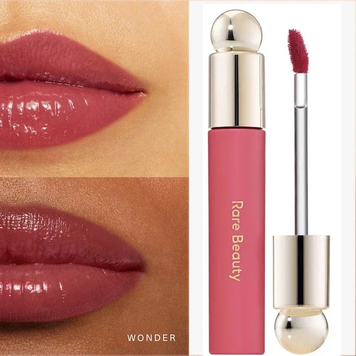 Rare Beauty Melting Cream Blush Makeup Matte Pearlescent Texture Glitter Blush Highlighter Bright nourish moisturize Lip Gloss