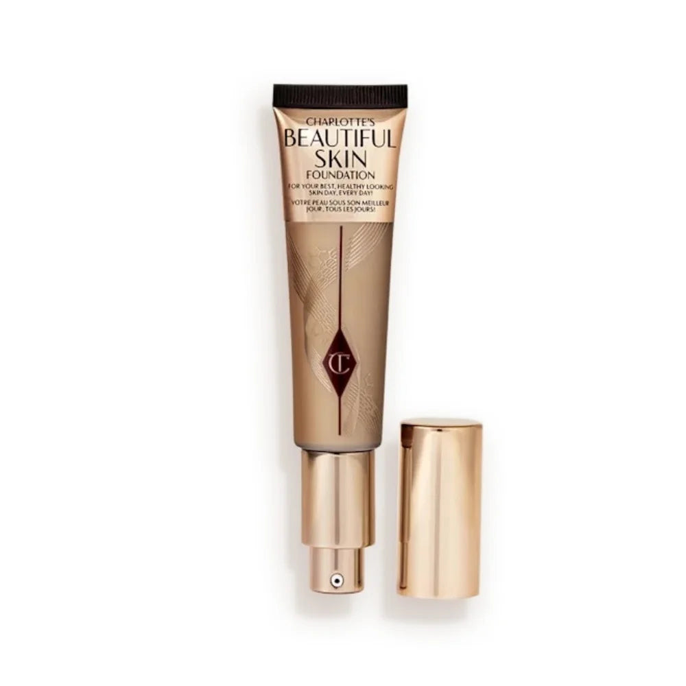 Charlotte Tilbury Lip Stick Liquid Foundation Highlighter Pressed Powder Blush Facial Spot Concealer Foundation Makeup Cosmetics