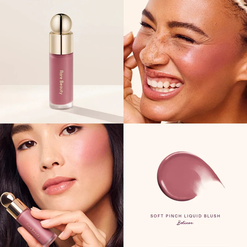 Original Rare Beauty 3D Face Contour Liquid Bronzer Shade Smooth Highlight Mirror Lasting Natural Nose Shadow Waterproof Makeup