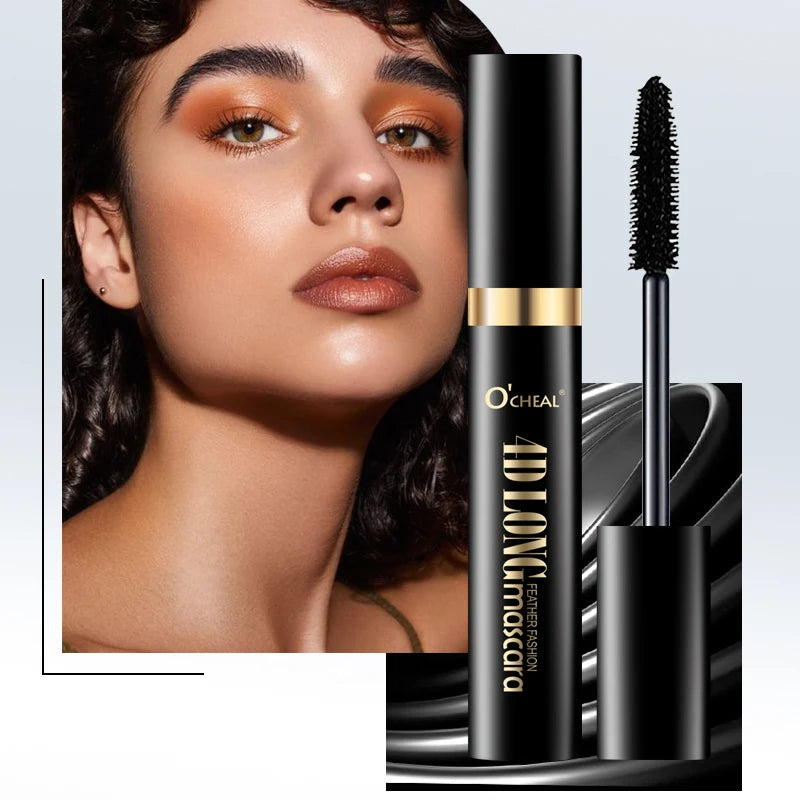 O‘cheal Mascara Black Lash Eyelash Brush 3D Silk Thick Curling Lengthening Eyes Lashes Beauty Makeup Cosmetics Extension Mascara