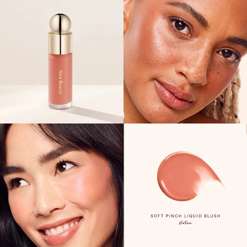 Original Rare Beauty 3D Face Contour Liquid Bronzer Shade Smooth Highlight Mirror Lasting Natural Nose Shadow Waterproof Makeup