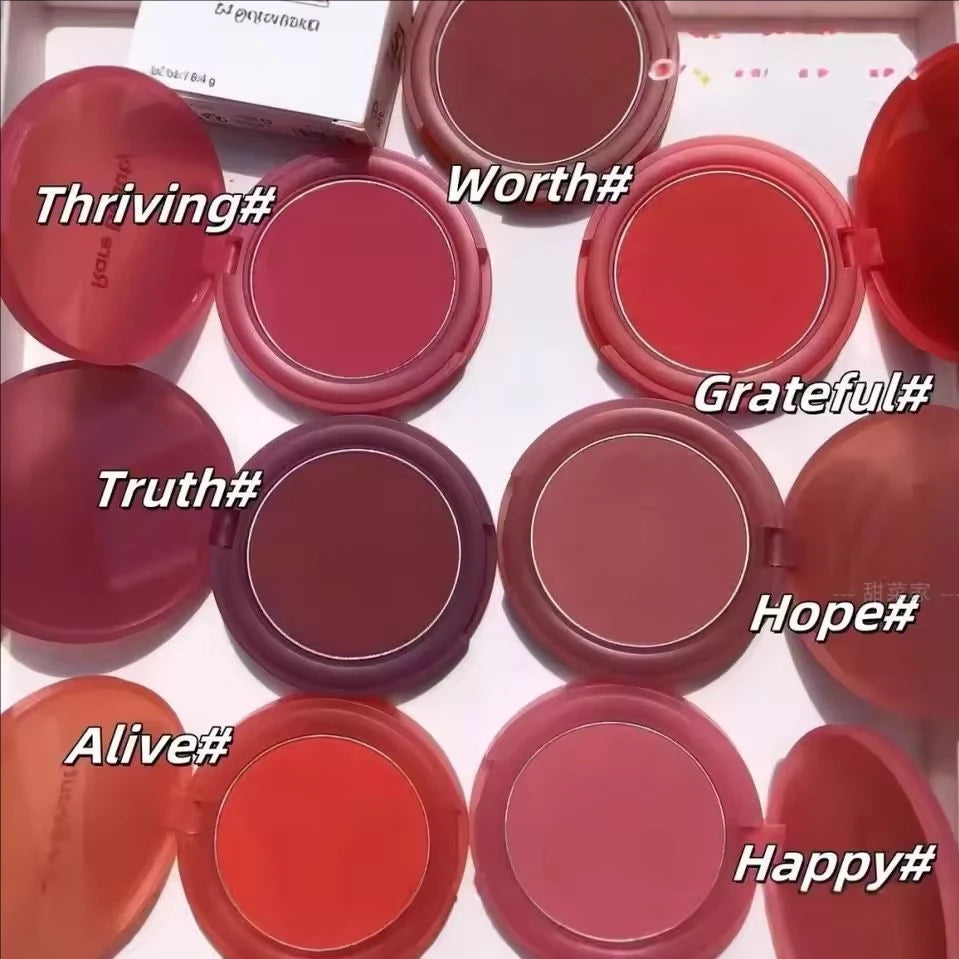 Rare Beauty Soft Pinch Matte Bouncy Blush Cream Mashed Potatoes Blusher Lasting Waterproof Woman Makeup Happy Hope Worth Alive
