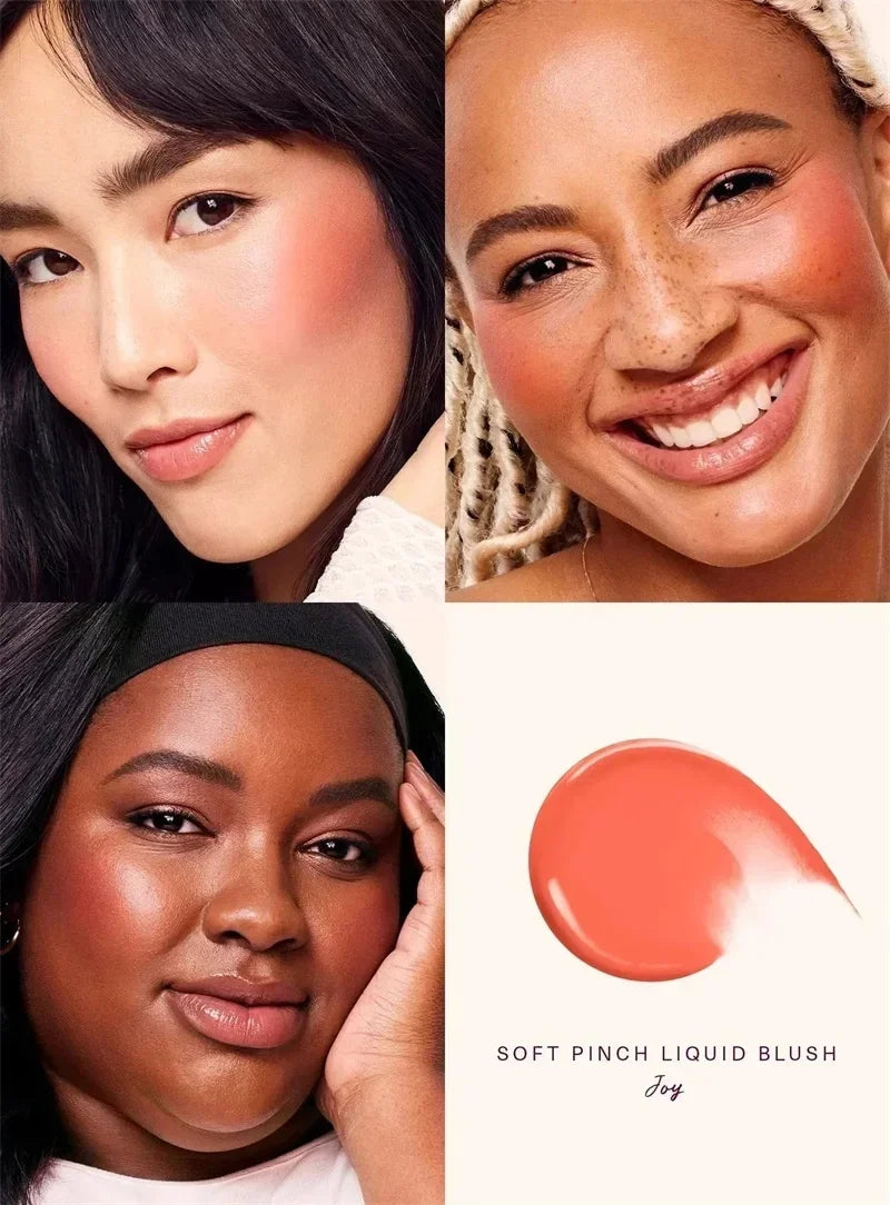 Rare Beauty Light Silky Touch Highlighter Soft Pinch Liquid Blusher Positive Light Lqiuid Luminizer Lasting Oil Control Makeup