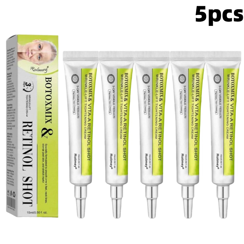 Creme Anti-Idade com Retinol para Mulheres - Creme Noturno Firmador, Clareador e de Hidratação Profunda, Suporte à Barreiras para Cuidados com Pele Seca e Sensível