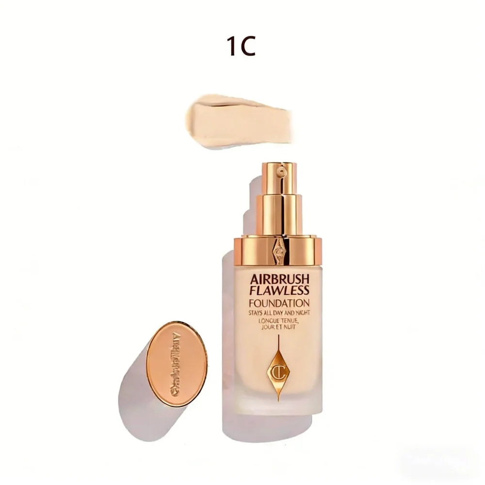 Charlotte Tilbury Lip Stick Liquid Foundation Highlighter Pressed Powder Blush Facial Spot Concealer Foundation Makeup Cosmetics