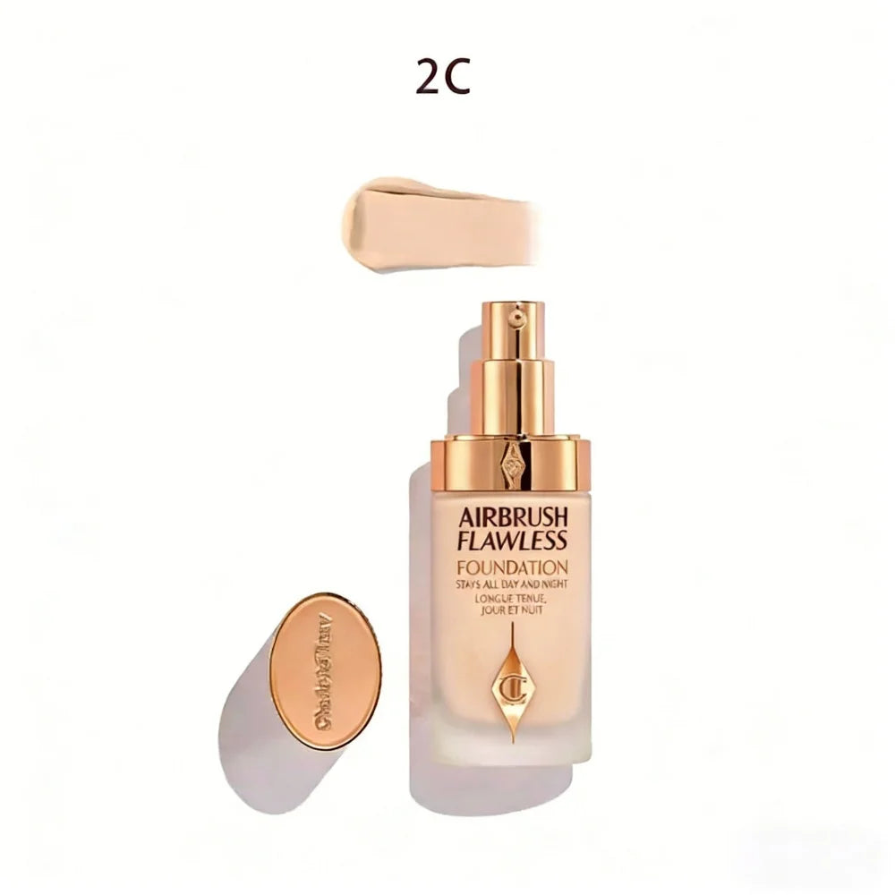 Charlotte Tilbury Lip Stick Liquid Foundation Highlighter Pressed Powder Blush Facial Spot Concealer Foundation Makeup Cosmetics