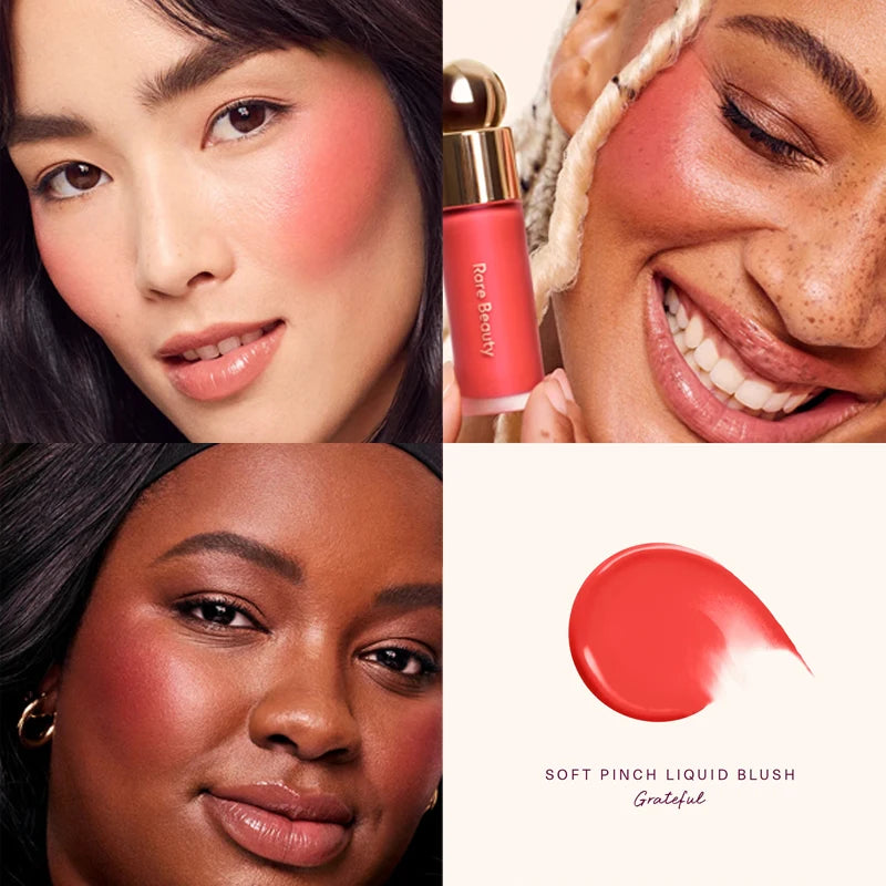 Original Rare Beauty 3D Face Contour Liquid Bronzer Shade Smooth Highlight Mirror Lasting Natural Nose Shadow Waterproof Makeup